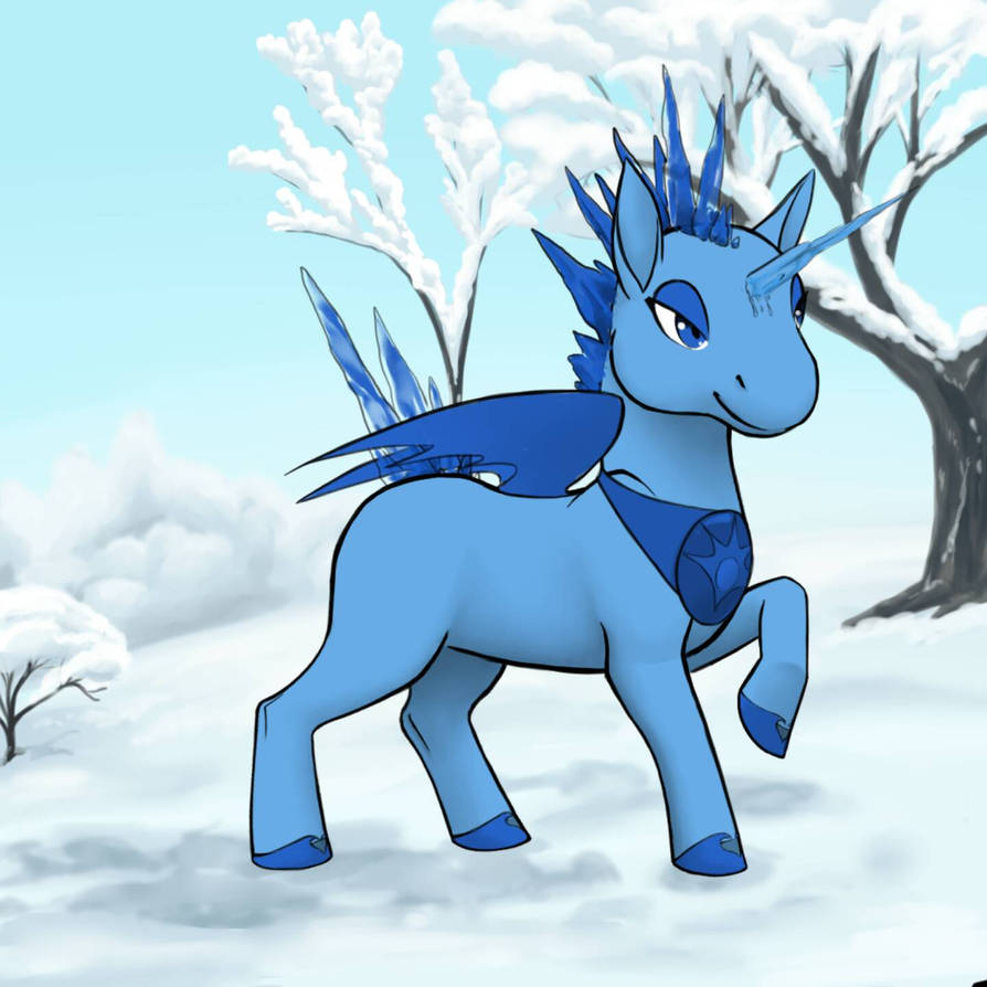 Ice Mlp Rd mlp pony of ice by Devilgirl007 on DeviantArt