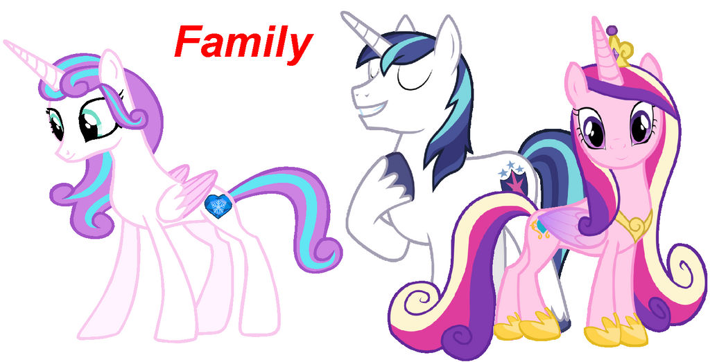 Shining Armor and princess Cadence’s family by plami55 on …