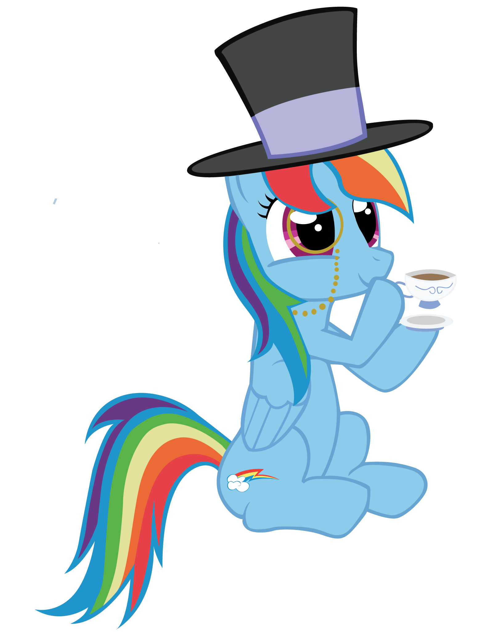 Rainbow Dash - Fancy