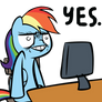 Rainbow Dash - Yes