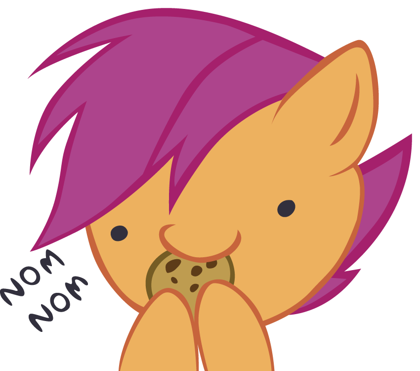 Scootaloo - Nom Nom