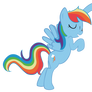 Rainbow Dash - I love you invisible wall