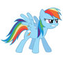 Rainbow Dash - Serious