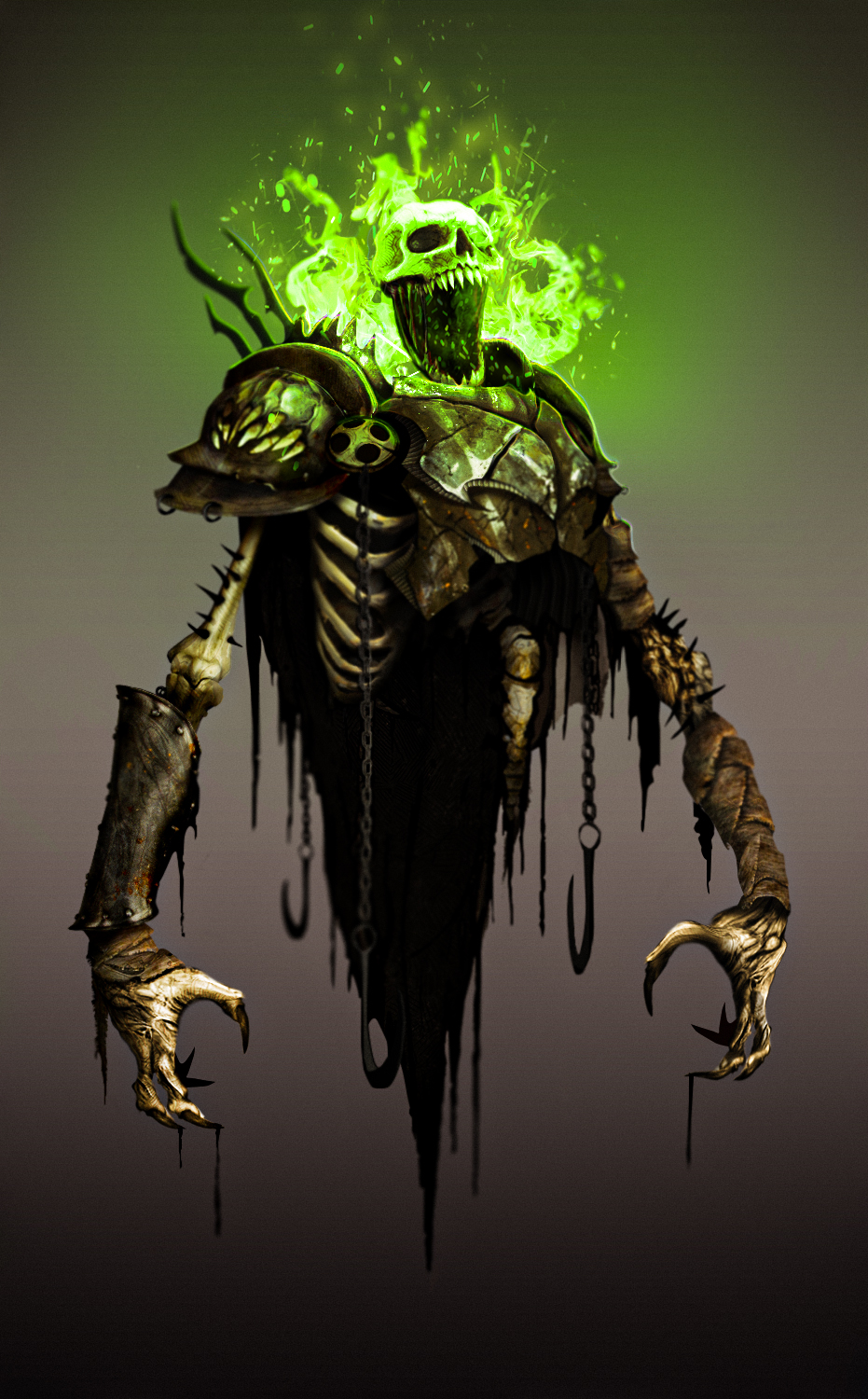 Skeletal Warrior FanArt