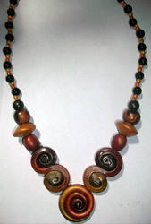 Celtic swirl necklace