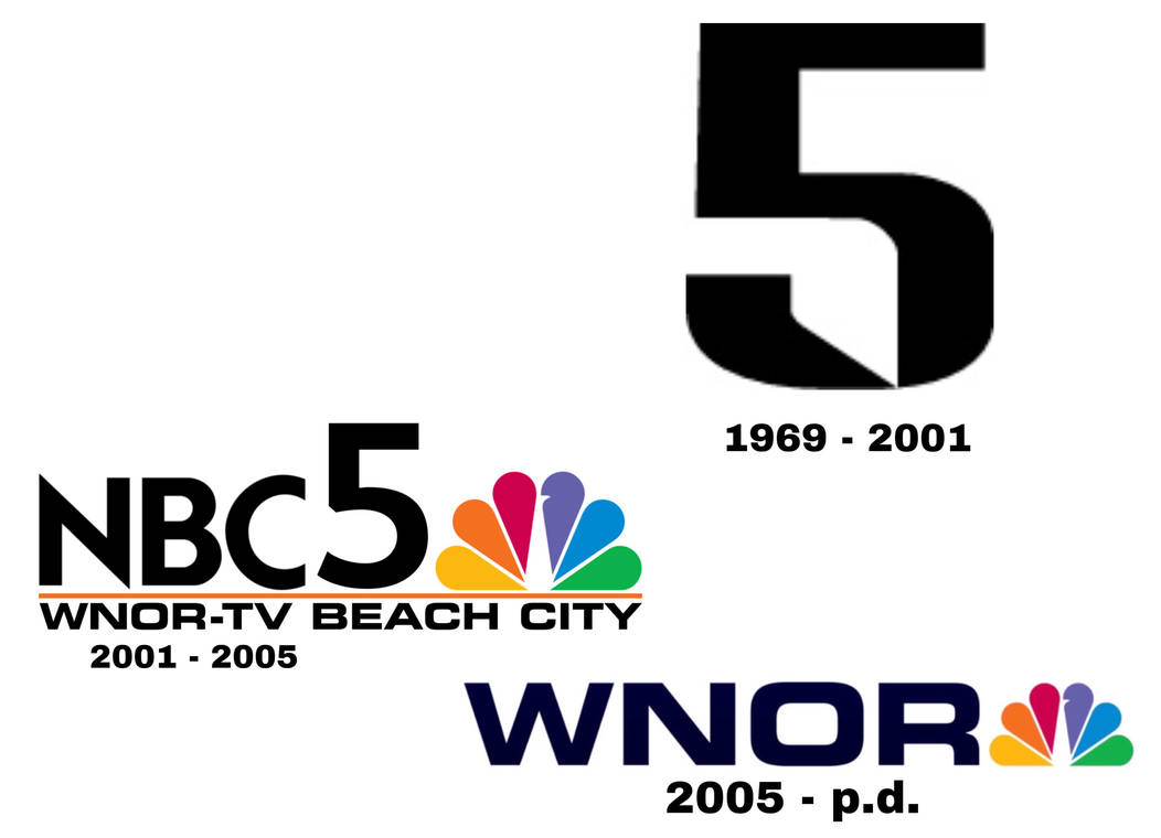 WNOR-TV Logo History by SubwooferLabs on DeviantArt