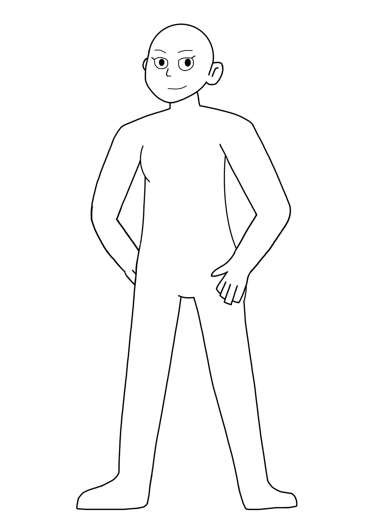 Character Base (Female) by SubwooferLabs on DeviantArt