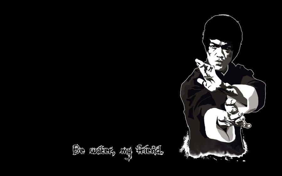 Bruce Lee Water Wallpaper By Sheaharleygrubbs On Deviantart
