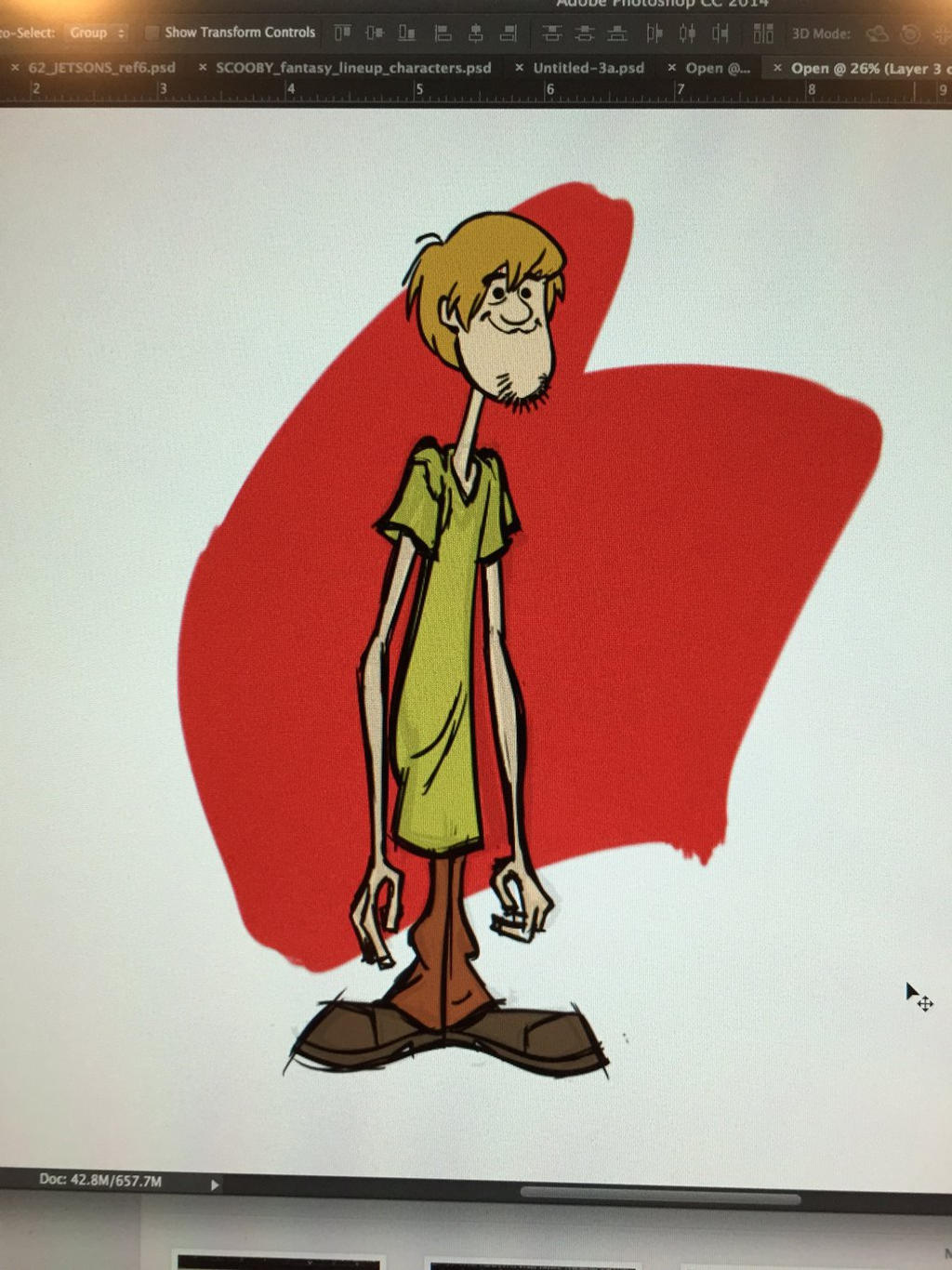 DAILYDRAWING#4: Color Shaggy...