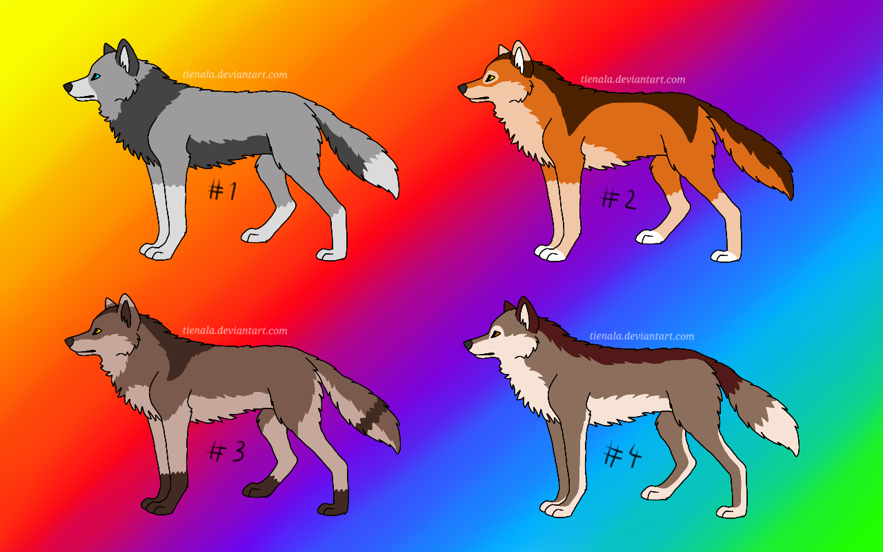 Wolf Adoptables CLOSED