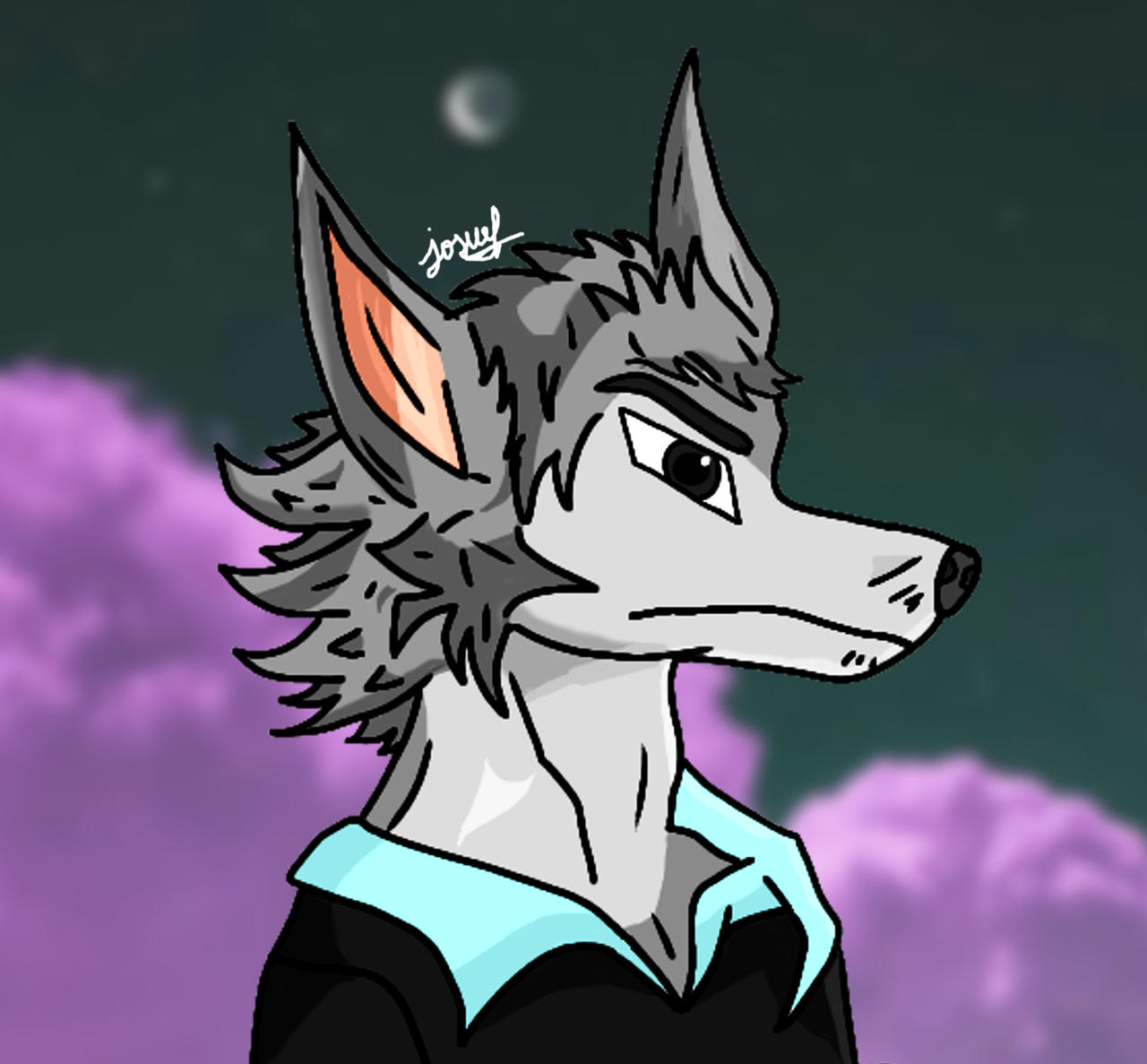 Furry Wolf Art by theperu on DeviantArt