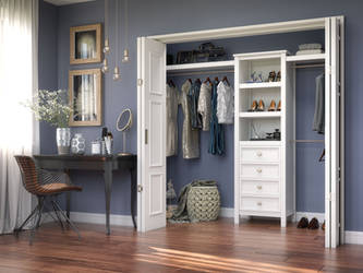 Effortless Elegance: a Modern, Organized Closet