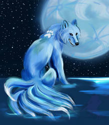 Wolf water spirit