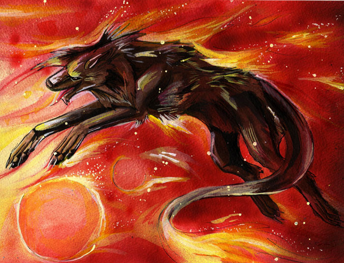 Fire Wolf