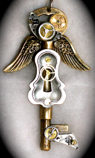 Mechanical Steampunk Key