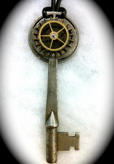 Steampunk Skeleton Key