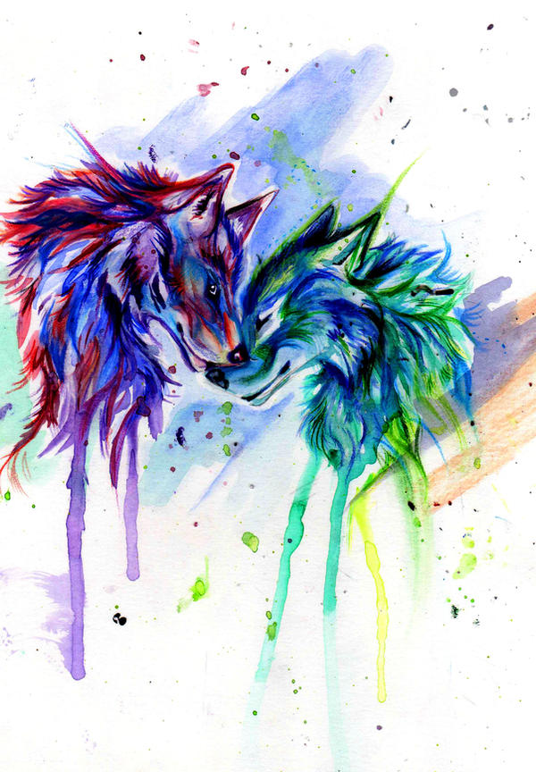 Rainbow Wolves