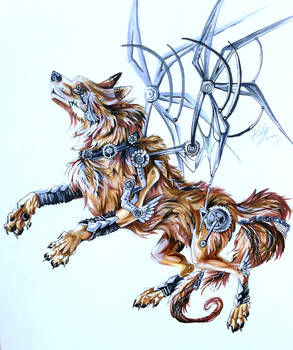 Steampunk Wolf