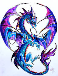 Western Dragon Tattoo