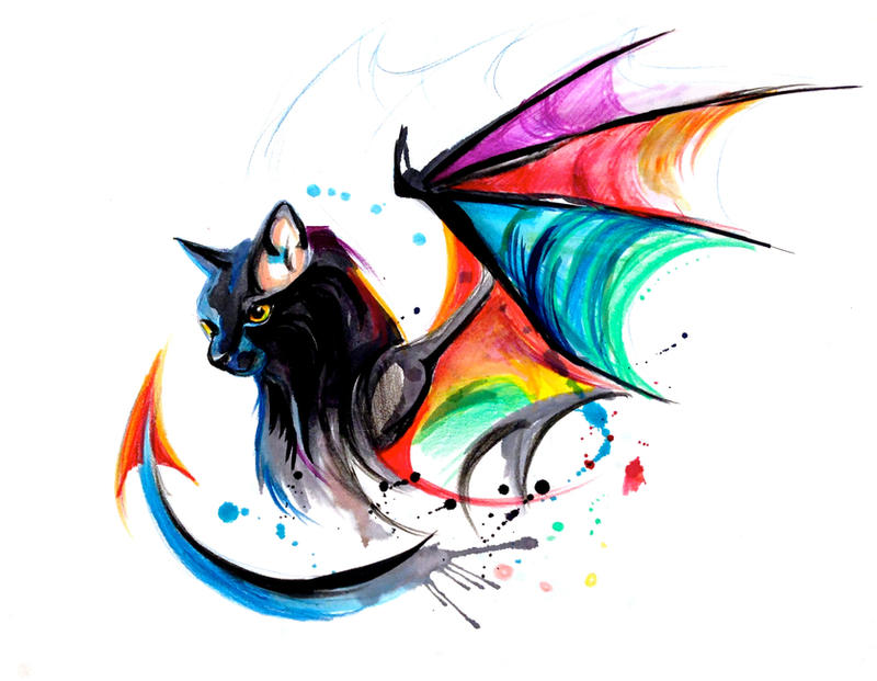 Rainbow Kitty Dragon