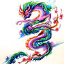 Asian Dragon Tattoo