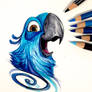 Blu Tattoo Design