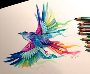 Day 23- Rainbow Bird