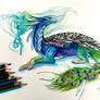 144- Peacock Dragon