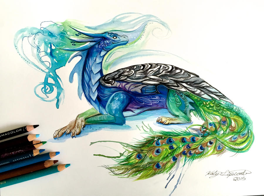 144- Peacock Dragon