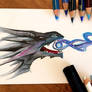 86- Black Dragon Bookmark