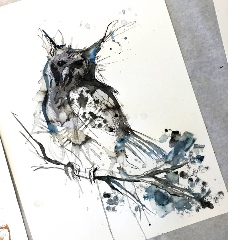 234- Shadow Owl by Lucky978