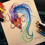 246- Colorful Chinese Dragon Design
