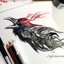 283- Ink Raven