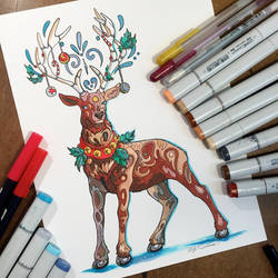 337- Reindeer by KatyLipscomb