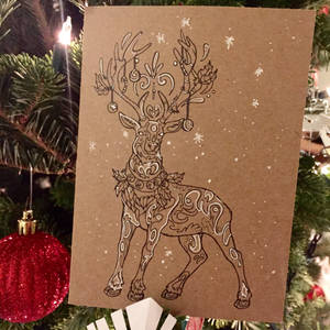 357- Reindeer Card