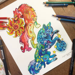 Sun and Moon Wolves