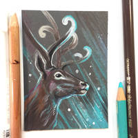 Deer Angular Watercolor Painting By Shinepawart On Deviantart Deer Angular Watercolor Painting By Shinepawart On Deviantart