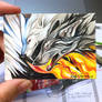 Fire and Ice ACEO