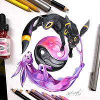 13- Umbreon and Espeon