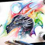 Rainbow Dragon by KatyLipscomb