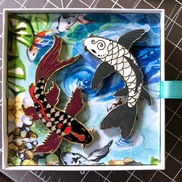 Yin and Yang Koi by Lucky978