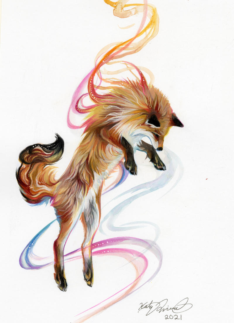 Deviantart Limber Fox Leaping Fox by KatyLipscomb on DeviantArt