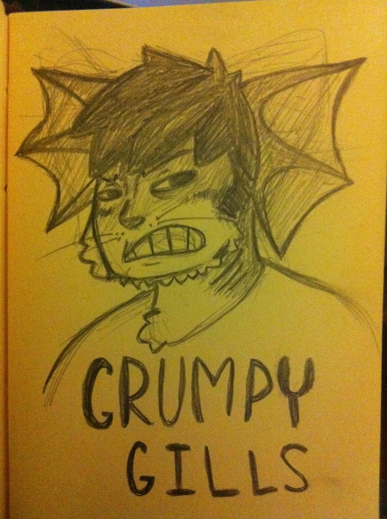 grumpy gills by Enoxl on DeviantArt