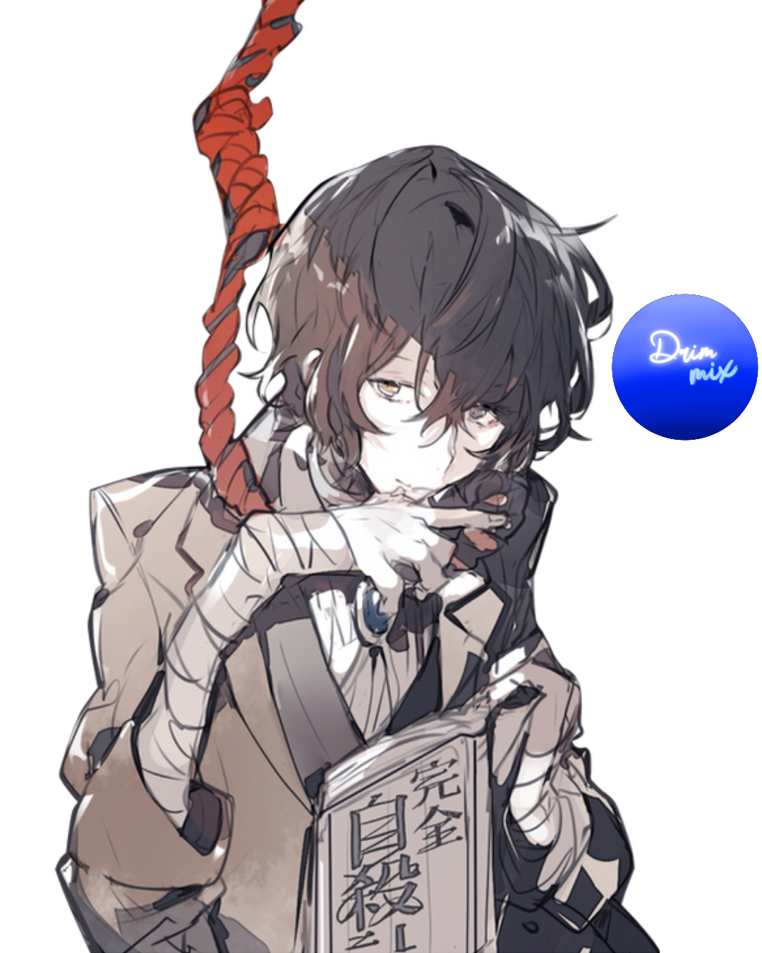 Dazai Render by drimapox on DeviantArt