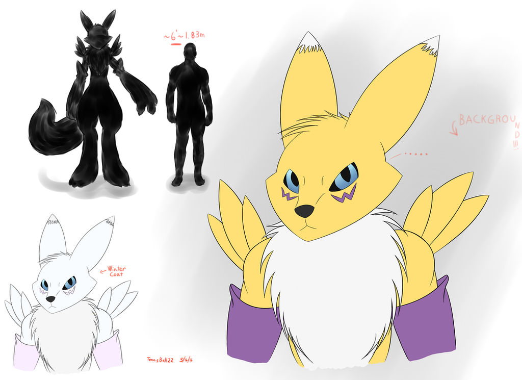 Custom Renamon Renamon by BA60FF1EA5 on DeviantArt