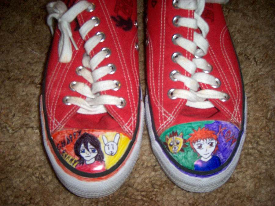 bleach shoes by mandys-dream-steam on DeviantArt