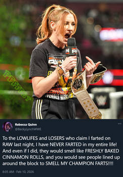 Becky Lynch Addresses the Fart Controversy