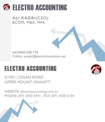 Electroaccounting businesscard