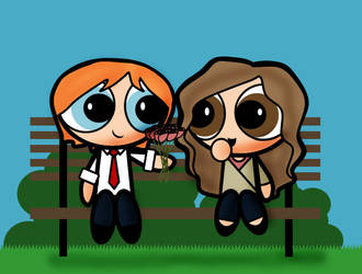 Ron and Hermione Potterpuffs