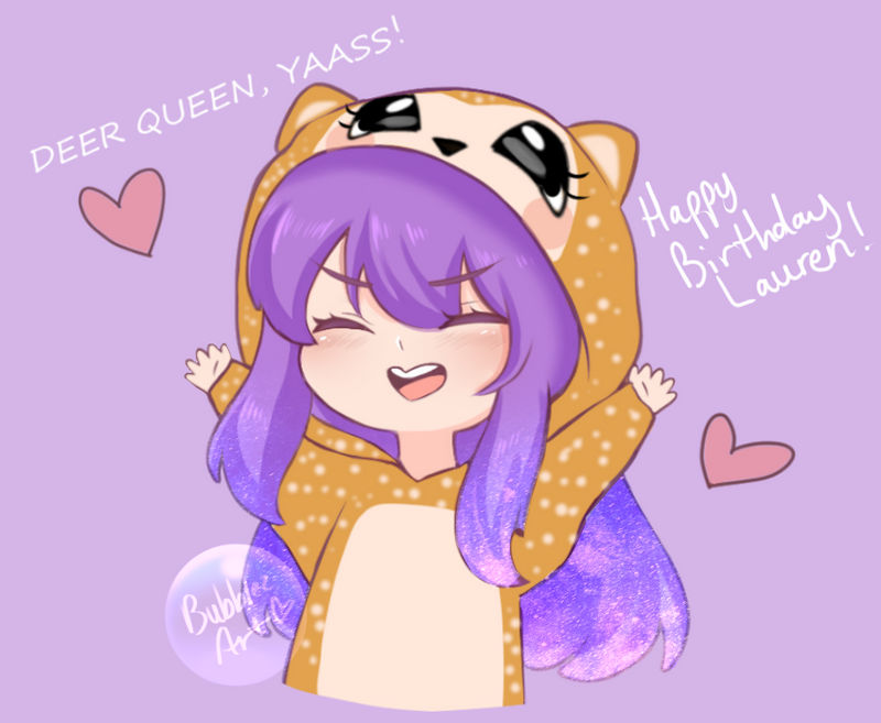 LaurenZside Bday by BubblezArt09 on DeviantArt